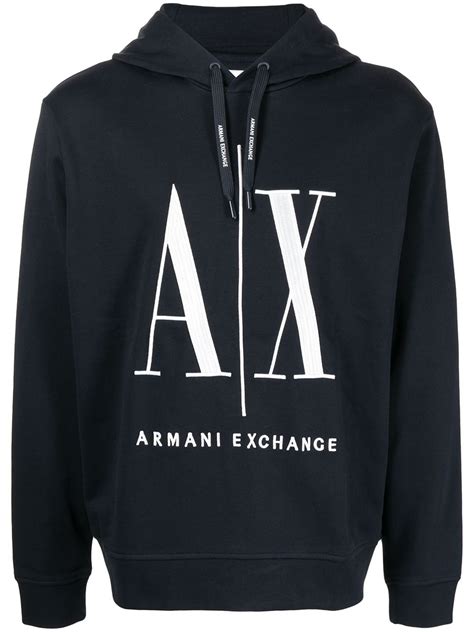 farfetch armani hoodie